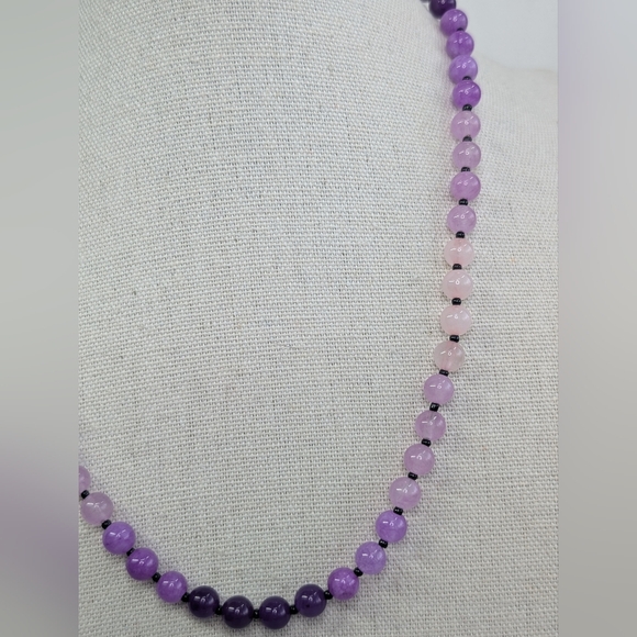 New Ombre Gemstone Artisan Necklace - F010 - Picture 4 of 7